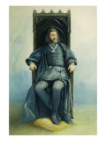 Grand Duke Konstantin Konstantinovich as Hamlet in Theatre Play by William Shakespeare Giclee Print by Sofia Ivanovna Kramskaya