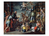 Judith with the Head of Holofernes, 1730 Giclee Print by Francesco Solimena