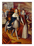 Portrait of Ferdinand I reproduction procédé giclée par Frans Pourbus II