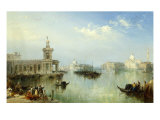 A View of Venice Giclee Print by Edward Pritchett
