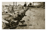 Stone Wall Behind Fredericksburg, 1863 Giclee Print by Andrew Joseph Russell