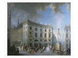 A Wedding Procession in Amiens reproduction procédé giclée par Gabriel De Saint-aubin