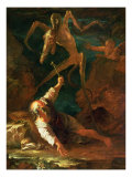 The Temptation of St. Anthony Giclee Print by Salvator Rosa