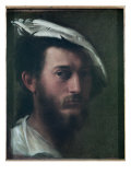 Self Portrait, 1525-30 Giclée-tryk af Francesco Primaticcio Self Portrait, 1525-30 Giclée-tryk af Francesco Primaticcio
