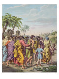 The Return to Jerusalem after the Captivity in Babylon Giclee Print by Raphael 