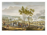 The Battle of Abensberg, 20 April 1809, engraved by Edme Bovinet reproduction procédé giclée par Jacques Francois Joseph Swebach