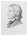 Franz Liszt, Engraved by Gonzenbach Impressão giclée por Wilhelm Von Kaulbach Franz Liszt, Engraved by Gonzenbach Impressão giclée por Wilhelm Von Kaulbach