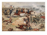 General Sheridan's Final Charge at Winchester, September 19th 1864 Lámina giclée por Henry Alexander Ogden
