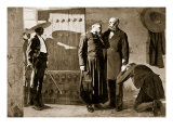 Emperor Maximilian Arrested by the Mexican Republicans and Condemned to Death reproduction procédé giclée par Jean Paul Laurens