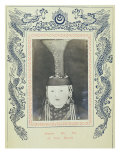 Empress She Tsu of the Yuan Dynasty, from 'Portraits of Emperors and Empresses of Mongolia' Giclee Print by Joseph Werner
