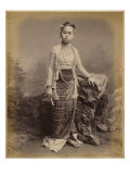 Young Burmese Girl, C.1875 Giclee Print by Philip Adolphe Klier