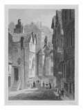 High School, Wynd, Edinburgh engraved by William Watkins, 1831 Giclee Print by Thomas Hosmer Shepherd
