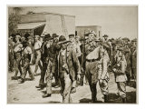 Last Attack on Mafeking: B.S.A. Police Escourting Boer Prisoners to the Gaol reproduction procédé giclée par Henry Marriott Paget