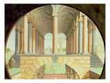 Architectural Capriccio reproduction procédé giclée par Jacobus Saeys