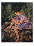 Seated Young Woman, 1930 Giclee Print by Marie Clementine Valadon