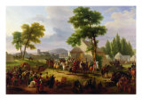 Siege of Paris by Henri IV Giclee Print by Guillaume Frederic Ronmy
