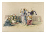 Dancing Girls at Cairo, from 'Egypt and Nubia', engraved by Louis Haghe Lámina giclée por David Roberts Dancing Girls at Cairo, from 'Egypt and Nubia', engraved by Louis Haghe Lámina giclée por David Roberts