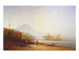 View of Istanbul, 1864 Giclee Print by Felix Ziem