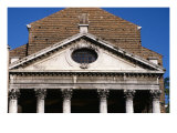 Portico Detail from the Church Facade, built 1706-14 Giclee Print by Andrea Tirali