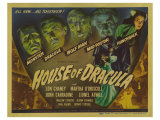 House of Dracula, 1945 Gicléedruk House of Dracula, 1945 Gicléedruk