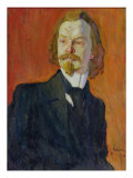 Portrait of Konstantin Balmont, 1909 Giclee Print by Nikolai Pavlovich Ulyanov