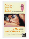 A Man and a Woman, 1966 Impressão giclée A Man and a Woman, 1966 Impressão giclée