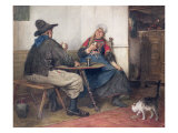 The Winning Piece Giclée-Druck von Petrus van der Velden