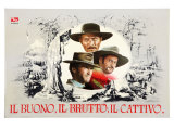 The Good, The Bad and The Ugly, Italian Movie Poster, 1966 Lámina giclée