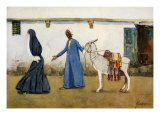 A Financial Question, from 'The Light Side of Egypt', 1908 Giclee Print by Lance Thackeray