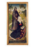 Guillemette De Montagu with Saint Guillaume, 1460-66 reproduction procédé giclée par Rogier van der Weyden