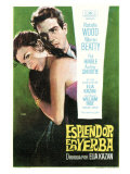 Splendor in the Grass, Spanish Movie Poster, 1961 Giclee Print