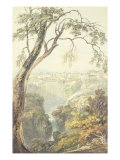 Falls of the Anio reproduction procédé giclée par Joseph Mallord William Turner