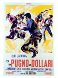 A Fistful of Dollars, Italian Movie Poster, 1964 Lámina giclée A Fistful of Dollars, Italian Movie Poster, 1964 Lámina giclée