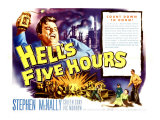 Hell's Five Hours, 1958 Giclee Print