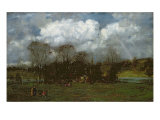 Early Spring, c.1868 reproduction procédé giclée par Hans Thoma