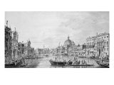 View of the Grand Canal, Venice, c.1800 Reproduction procédé giclée par Francesco Triconi