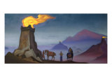 Victory Flames, 1940 Giclee Print by Nikolai Konstantinovich Rerikh