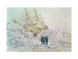 Incident on a Trading Journey: HMS Terror Thrown up by the Ice, March 15th 1837 Giclee Print by Lieutenant Smyth