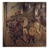 The Last Moslem King of Granda Leaving the City in 1492 Giclée-Druck von Felipe Vigarny
