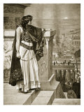 Zenobia's Last Look Upon Palmyra Giclee Print by Herbert Gustave Schmalz