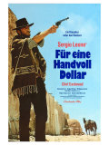 A Fistful of Dollars, German Movie Poster, 1964 Lámina giclée A Fistful of Dollars, German Movie Poster, 1964 Lámina giclée