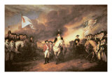 Surrender of Cornwallis at Yorktown, 19 October 1781 reproduction procédé giclée par John Trumbull
