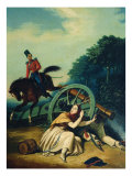 Scene from the 1812 Franco-Russian War, 1830S Giclee Print by Charles De Hampeln