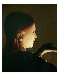 Joseph and the Angel, 1652 Giclee Print by Georges de La Tour