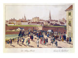 The Bridge at Leopoldstadt, Vienna, 1780 Giclée-Druck von Johann Ziegler