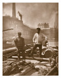 Workers on the 'Silent Highway', from 'Street Life in London', 1877-78 Giclee Print by John Thomson