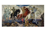 The Four Horsemen of the Apocalypse, 1887 Giclee Print by Victor Mikhailovich Vasnetsov