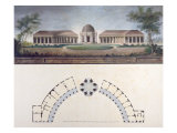 The Temple of the Sun at the Bayreuth Hermitage c.1780 Giclee Print by J. Francis Saher