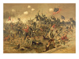 Battle of Spottsylvania Giclee Print by Thure De Thulstrup
