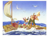 Pinocchio, 1940 reproduction procédé giclée